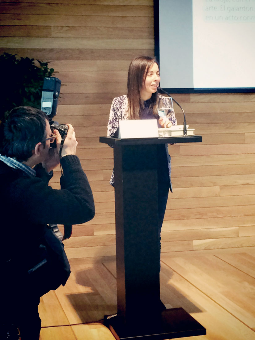 Entrega del premio 'Mujeres en el arte' a Mariví Sotés