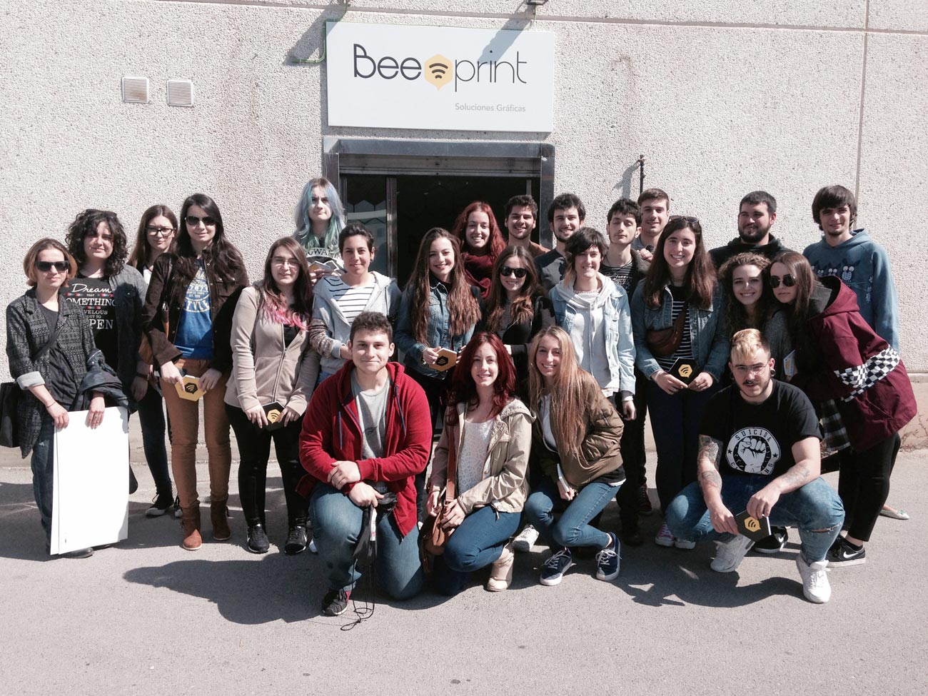 VISITA IMPRENTA BEEPRINT