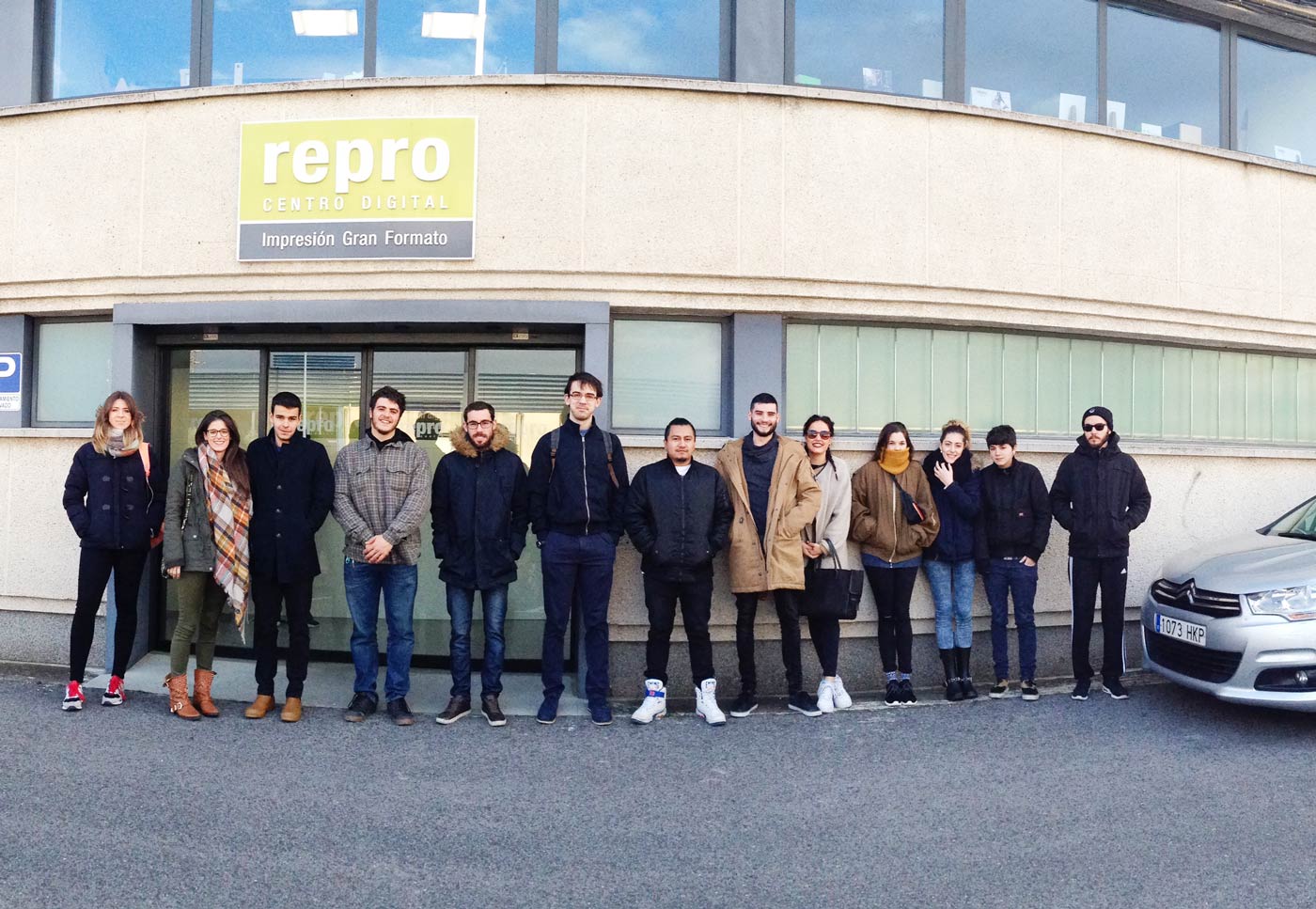 VISITA DE 3º DE PRODUCTO A REPROCENTRO DIGITAL