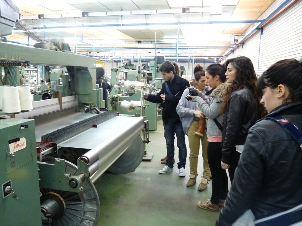 Visita a la fabrica de tejidos Fabril Sedera