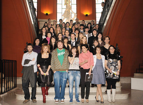 Acto de entrega de diplomas 2010.