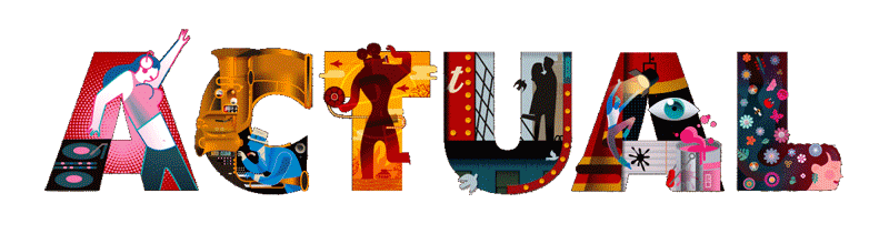 Alumnos de la asignatura de Lettering elaboran la imagen del Actual 2017.