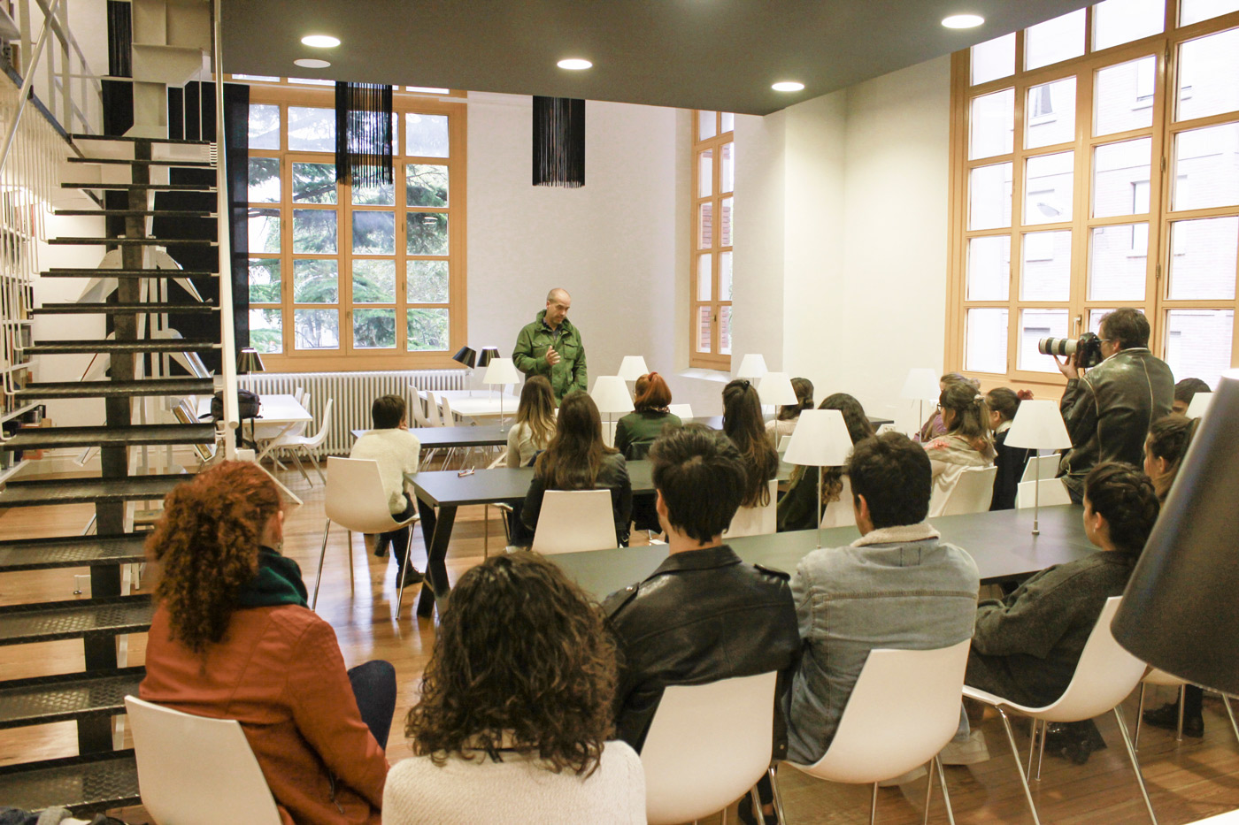 Álvaro Ybarra en la Esdir