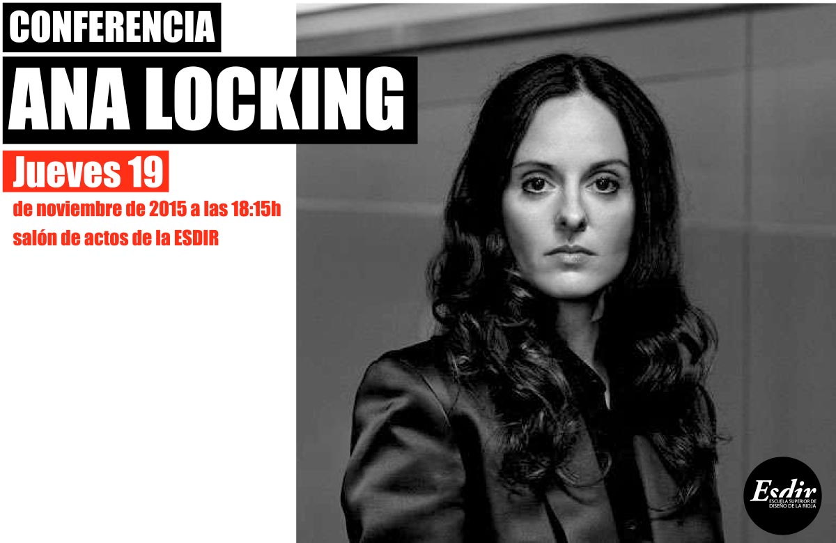 Conferencia de Ana Locking este jueves en el Salón de Actos