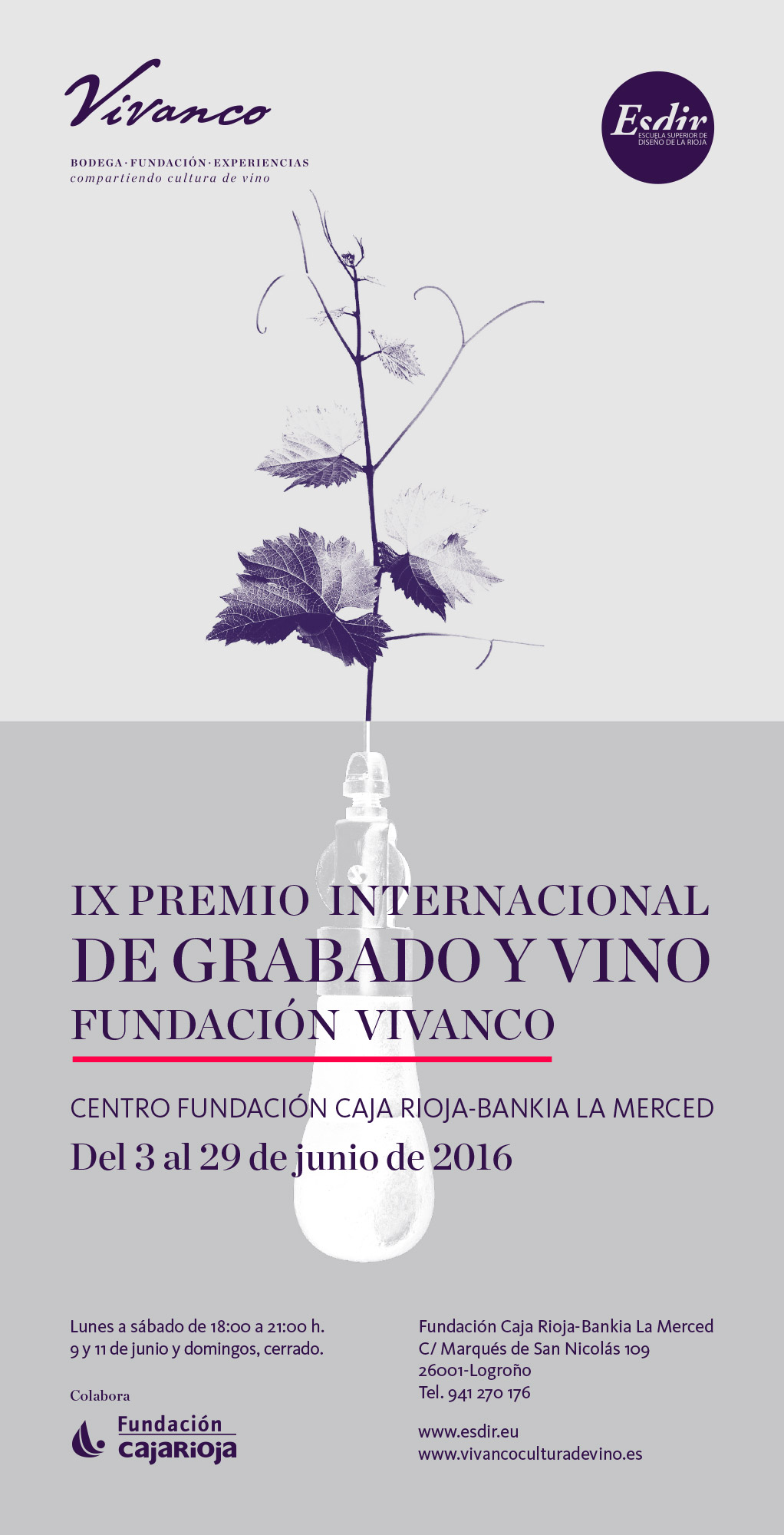 Inauguración de la Exposición IX Premio de Grabado Fundación Vivanco