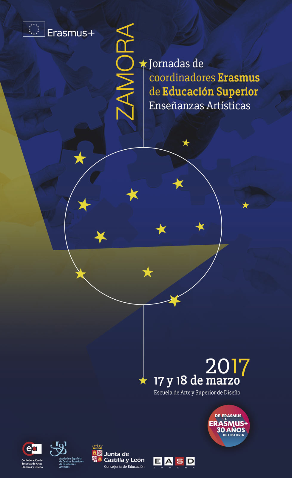 Jornadas de coordinadores Erasmus de Enseñanzas Artísticas en Zamora
