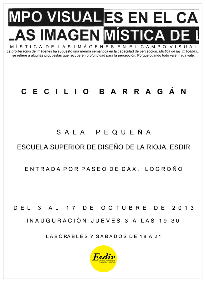 Exposición de Cecilio Barragán: