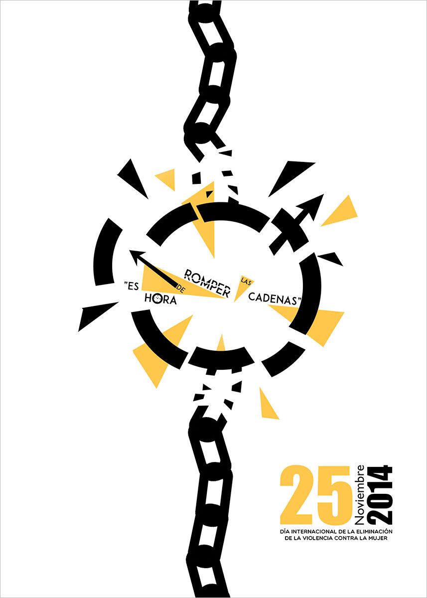 Cesar Niño ganador en el concurso del DÍA INTERNACIONAL DE LA ELIMINACIÓN DE LA VIOLENCIA CONTRA LA MUJER.