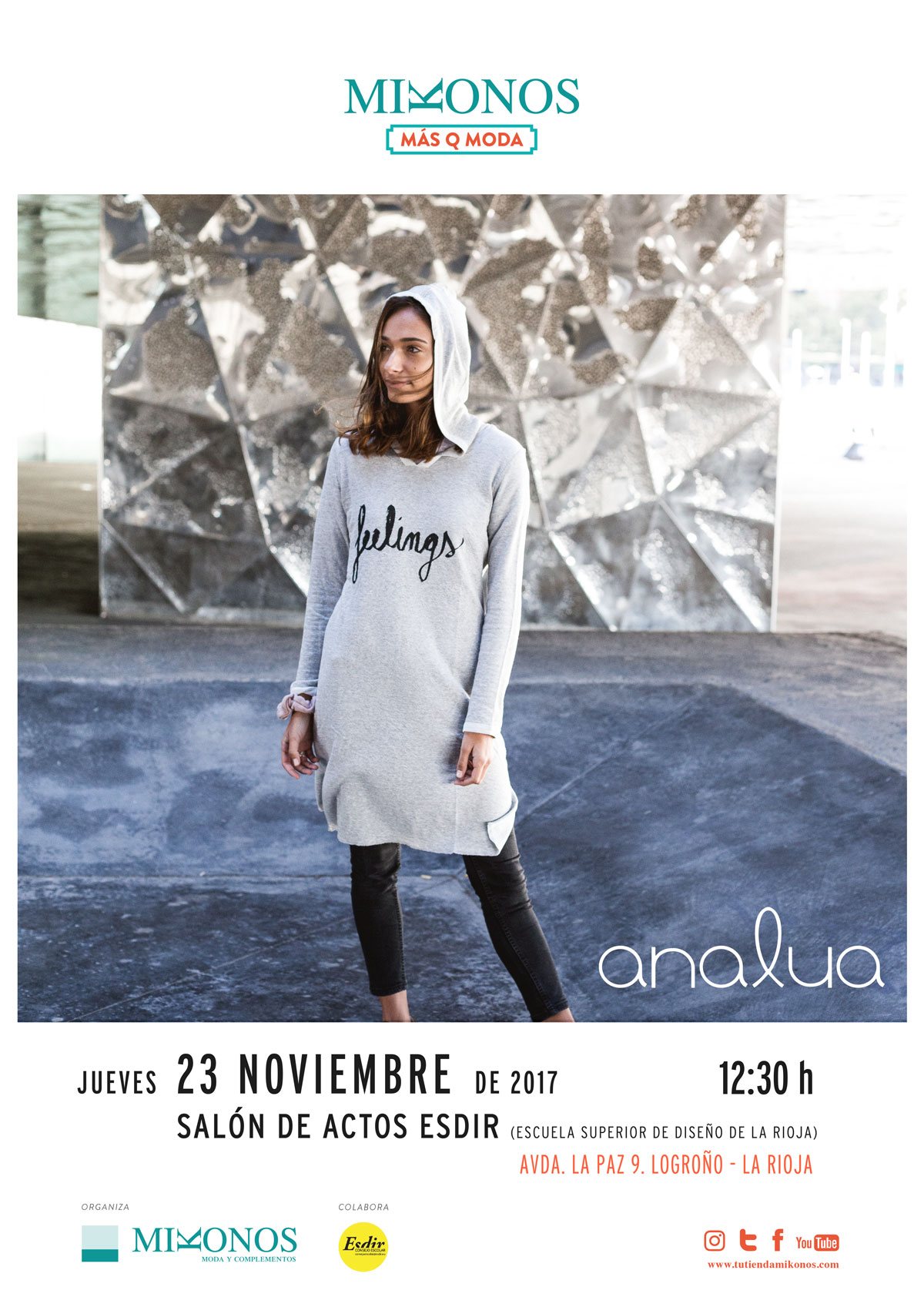 Este jueves conferencia de Analua