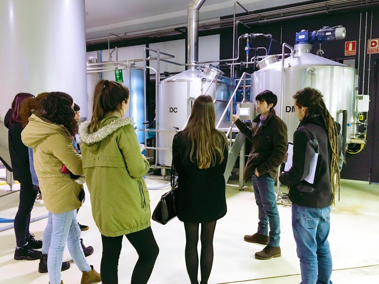 EL MÁSTER DE PACKAGING VISITA LA CERVECERA CERIUX