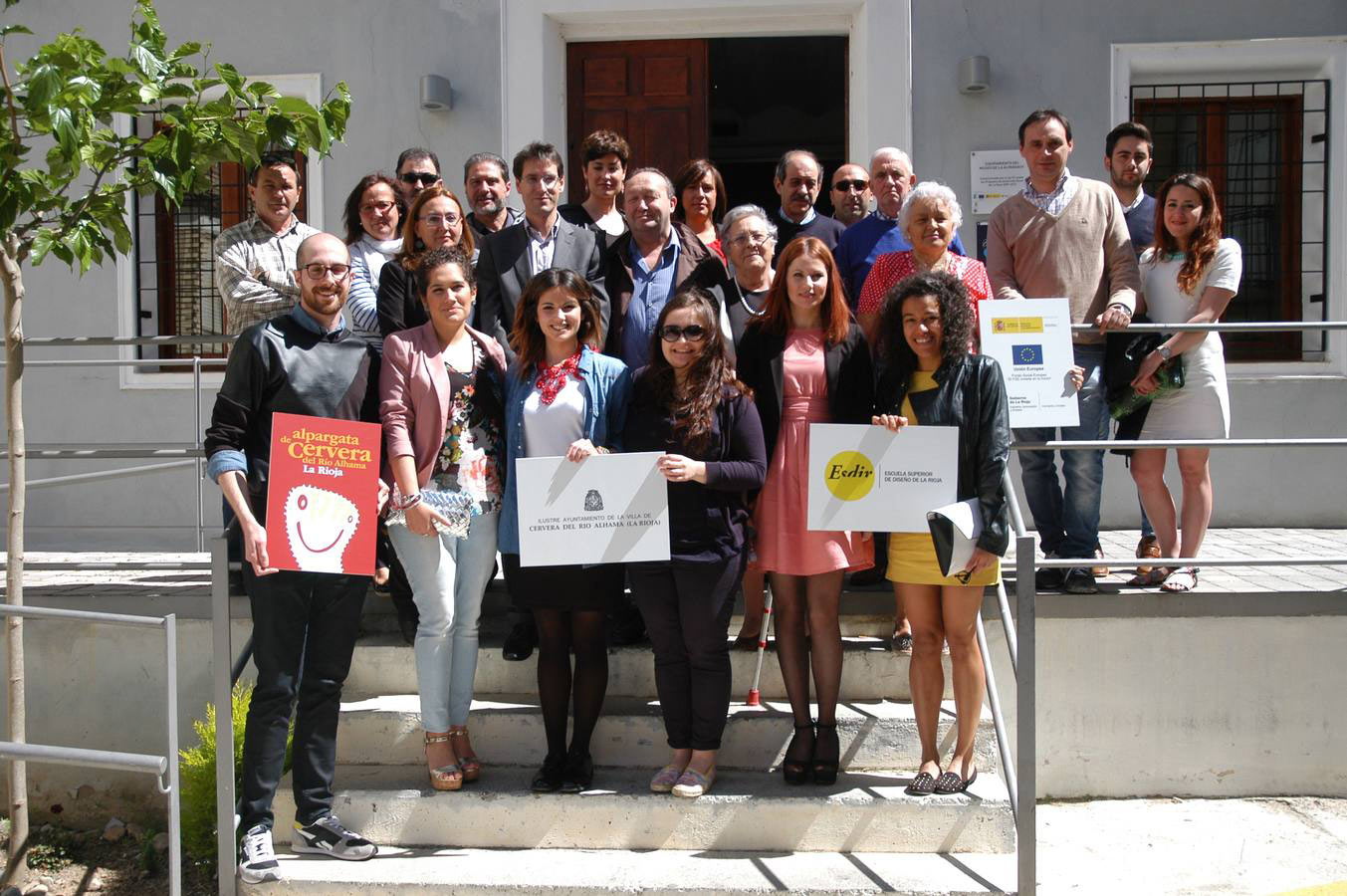 Javier Gonzalez y Catalina Barroso alumnos de 3º de Moda, galardonados en los Premios de diseño de La Alpargata de Cervera