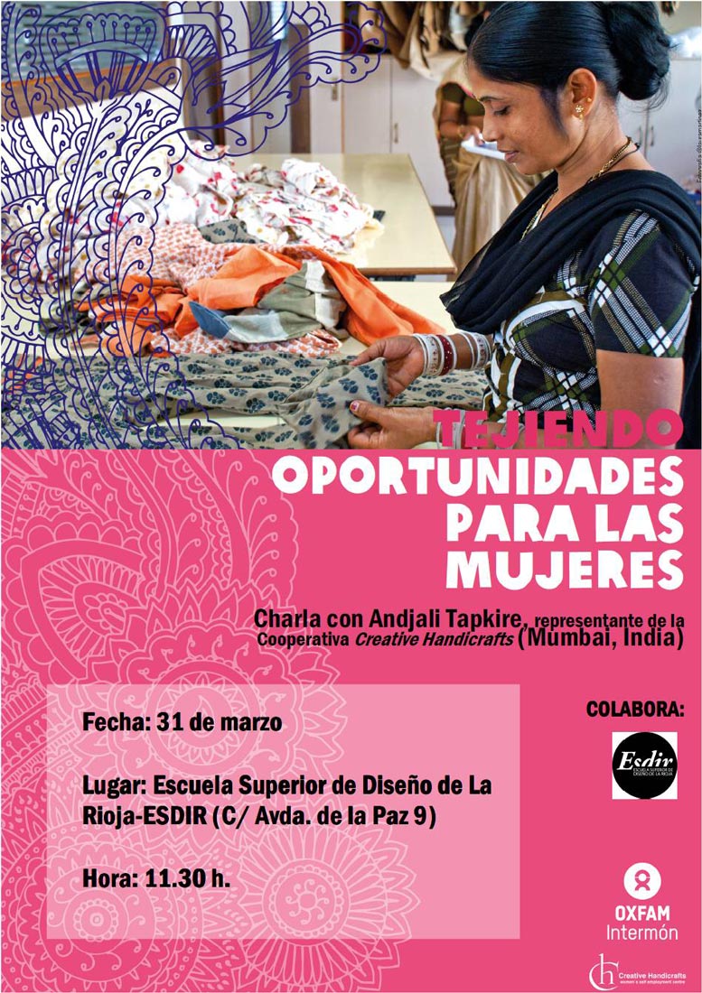Charla de Andjali Tapkire: Tejiendo Oportunidades para las Mujeres