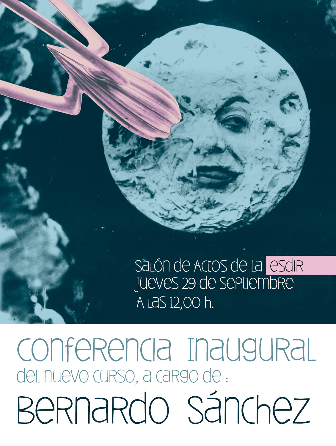 Este jueves Conferencia de inicio de curso a cargo de Bernardo Sánchez