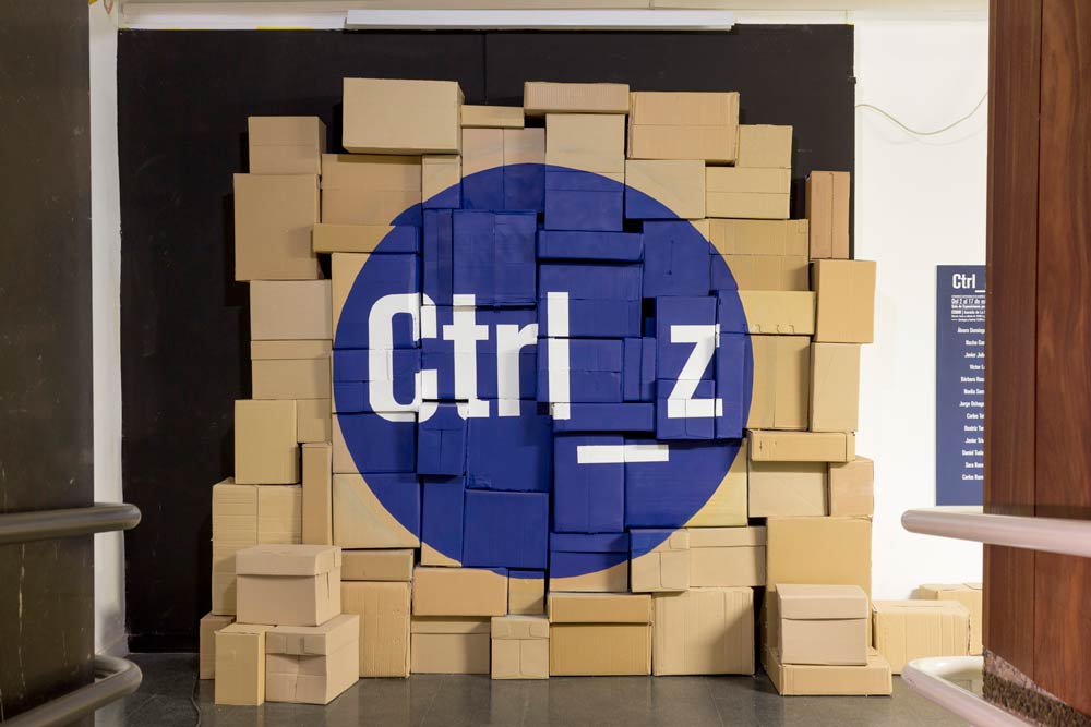 Fotografías de la exposición Control z.