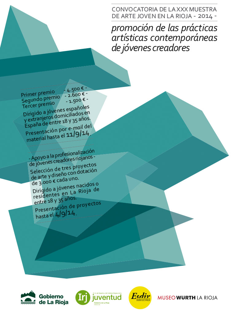 Convocatoria de la XXX Muestra de Arte Joven en La Rioja 2014