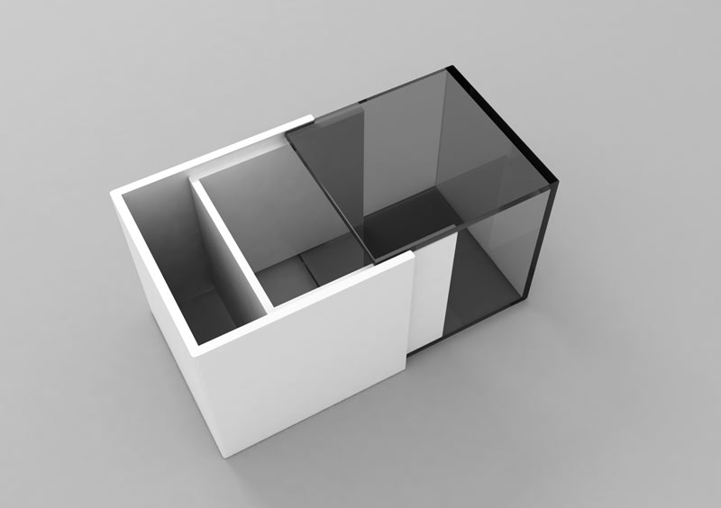 Propuestas para el mobiliario de la Sala Grande de exposiciones