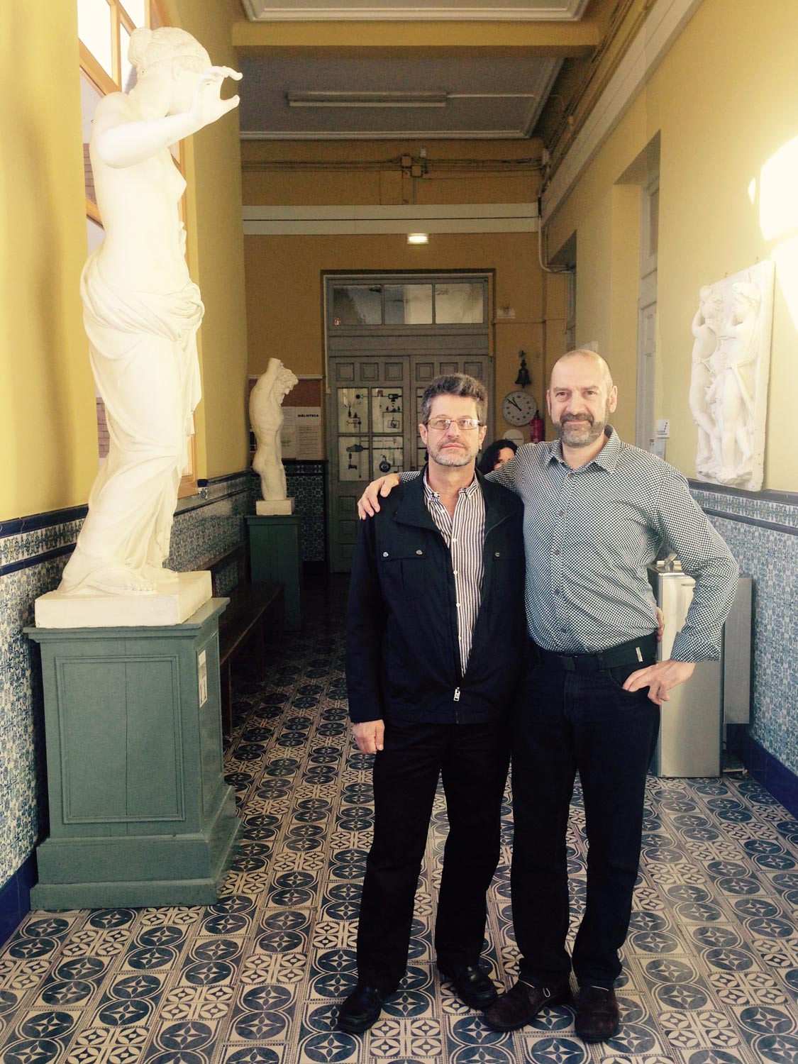 Jorge de Buen y el colectivo Palabras Mayores en la Esdir