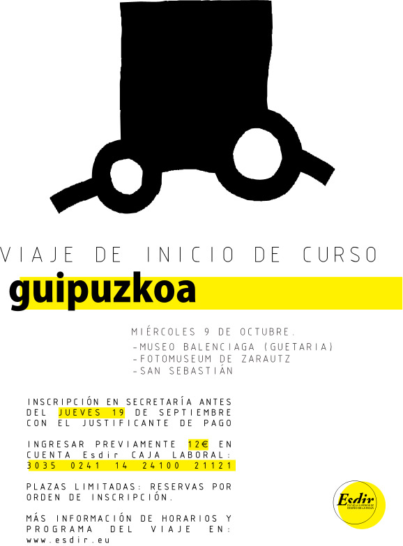 Viaje de inicio de curso 13-14 a Gipuzkoa