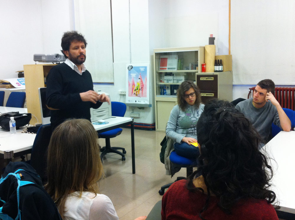 Enric Jardí en la Esdir