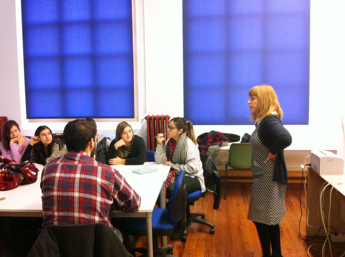 Charla de Raquel Pelta en la Esdir