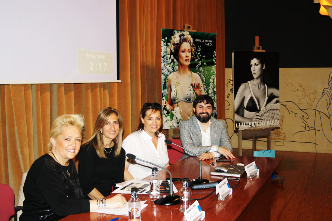 Conferencia de Belén Larruy diseñadora de Guillermina Baeza