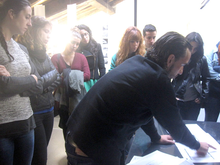 Seguimiento a una obra en 4º de interiorismo.