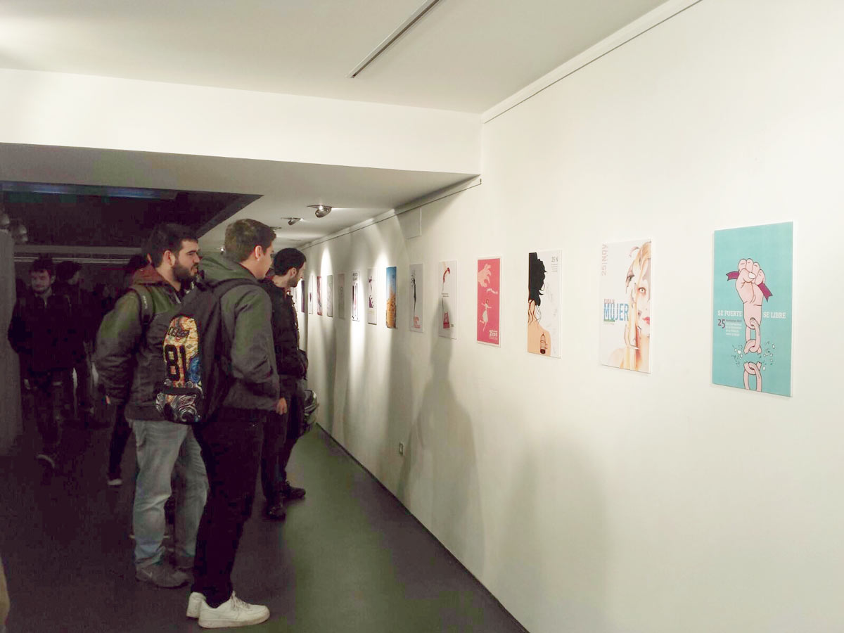 Estela García ganadora en el concurso del DÍA INTERNACIONAL DE LA ELIMINACIÓN DE LA VIOLENCIA CONTRA LA MUJER.