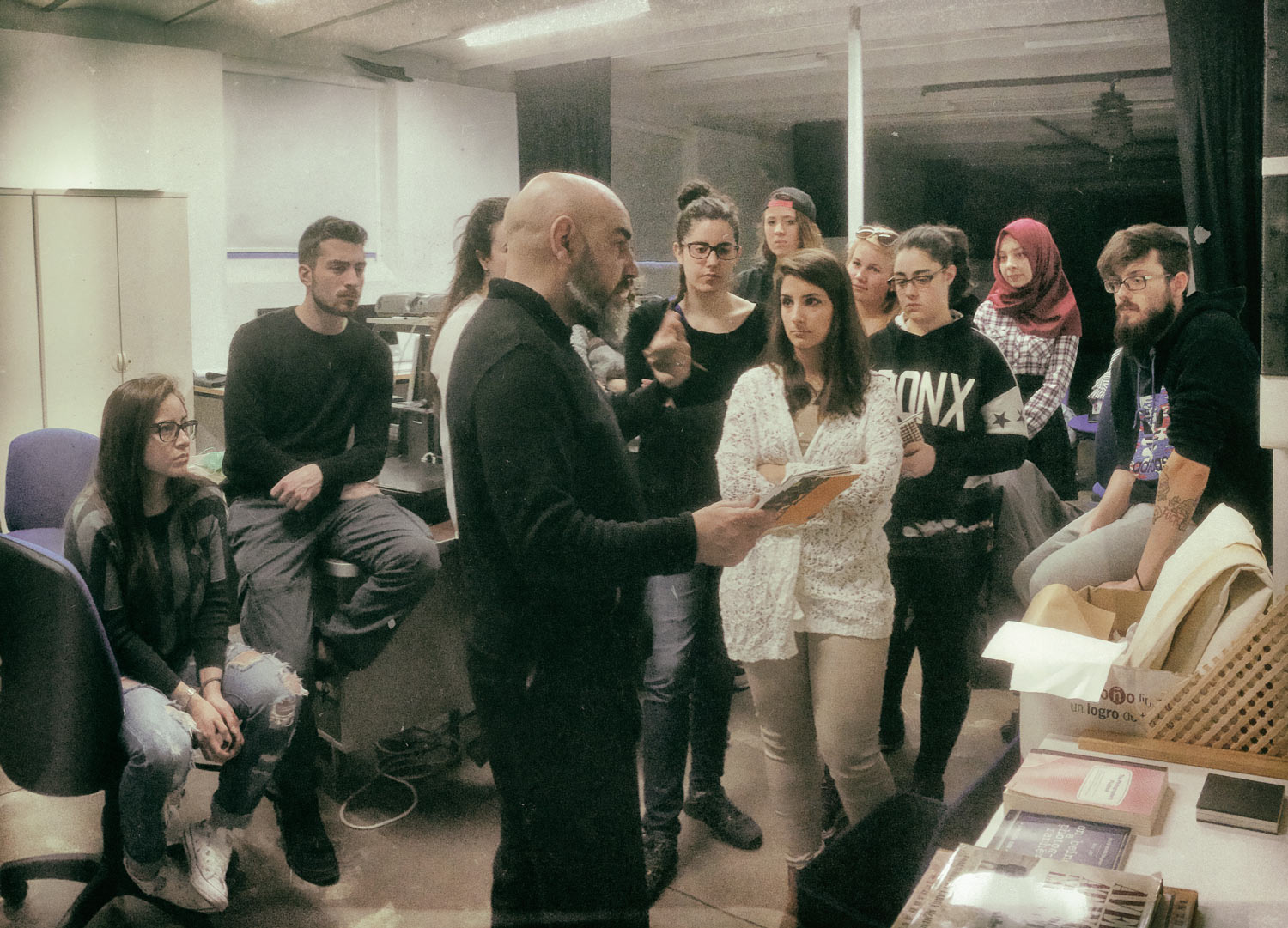 Charla de Jesús Blázquez en la asignatura Proyectos Fotográficos