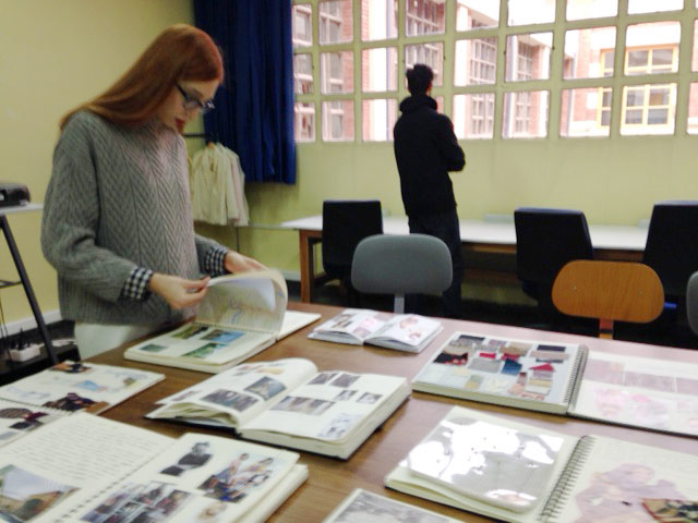 Conferencia de Leyre Valiente a los alumnos de Moda