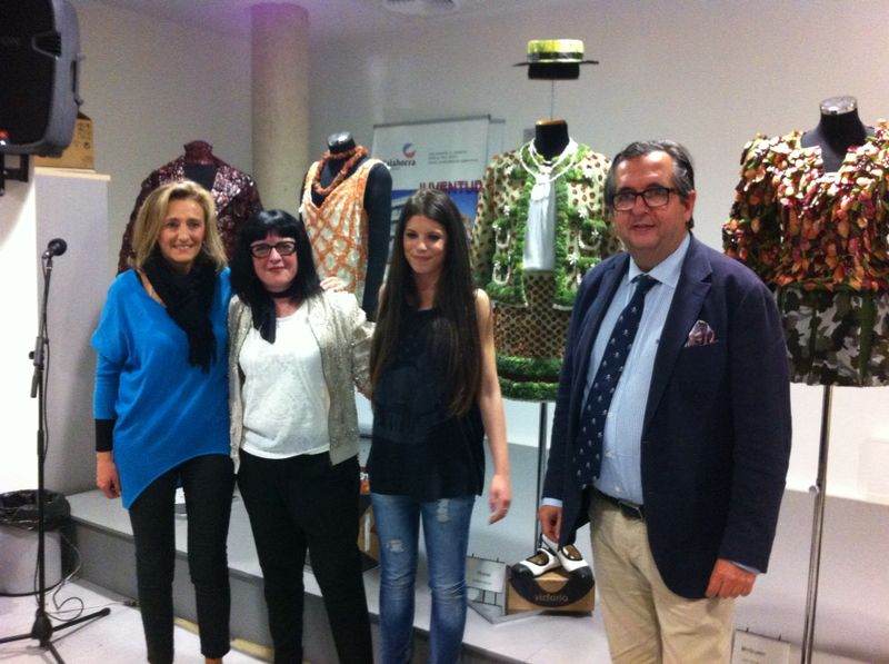 Leire Roca, alumna de 2º de Moda, premiada con el  