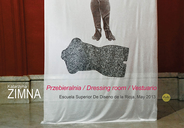 Exposición de Katarzyna Zimna Przebieralnia / Dressing room / Vestuario