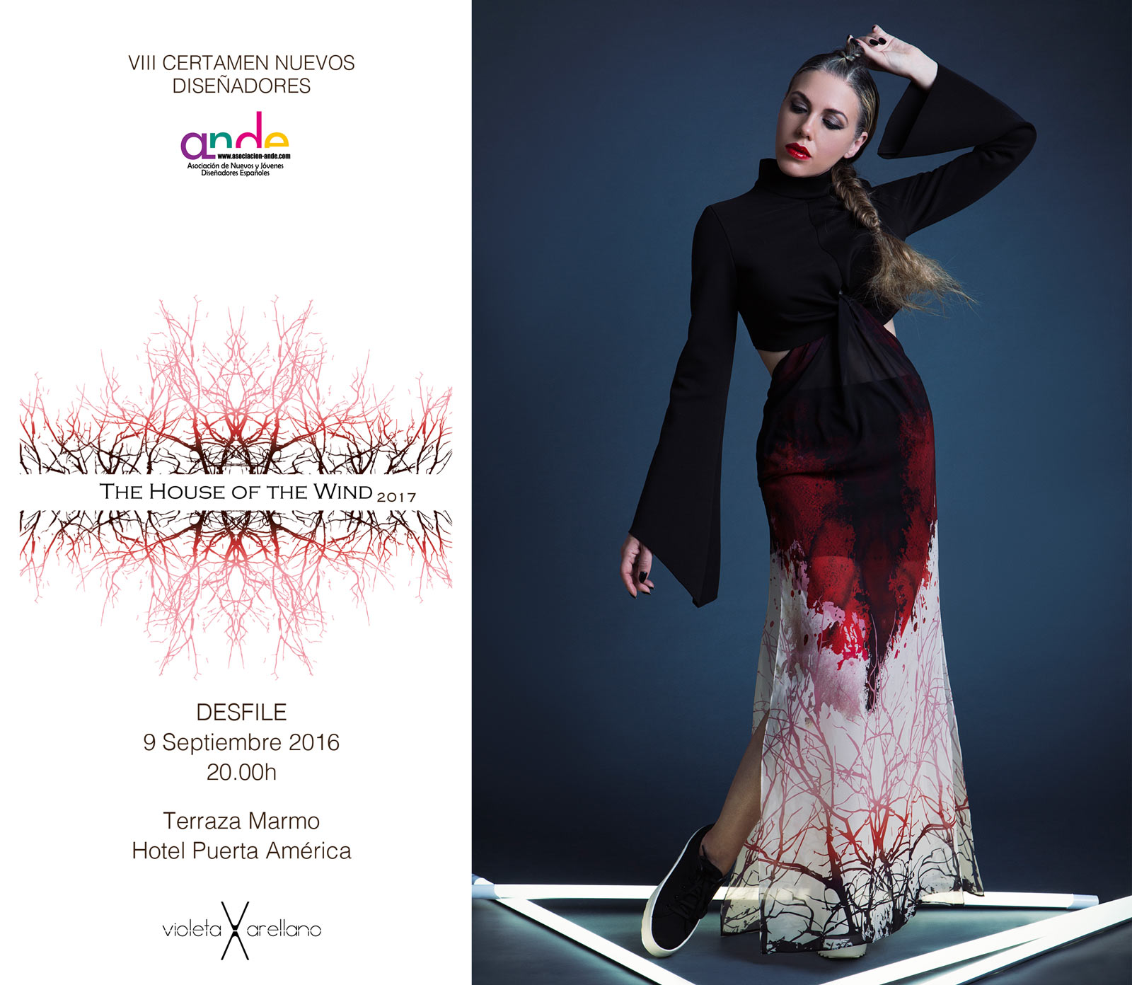 Violeta Arellano en la VIII Edición de Premios Nacionales a la Moda