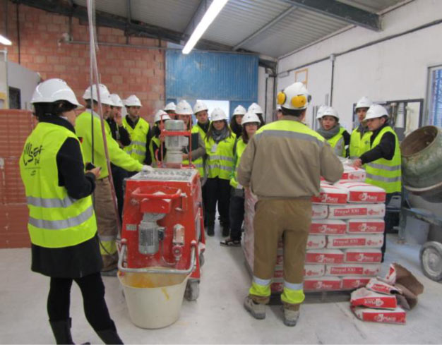 Visita a Yesos Placo