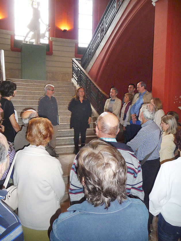 Visita de la Fundación del COAR a la Esdir