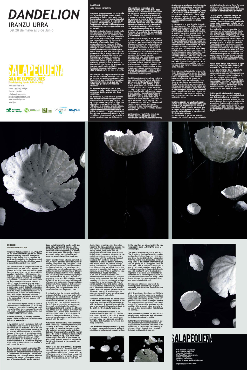 Dandelion. Iranzu Urra. Ciclo SALAPEQUEÑA.