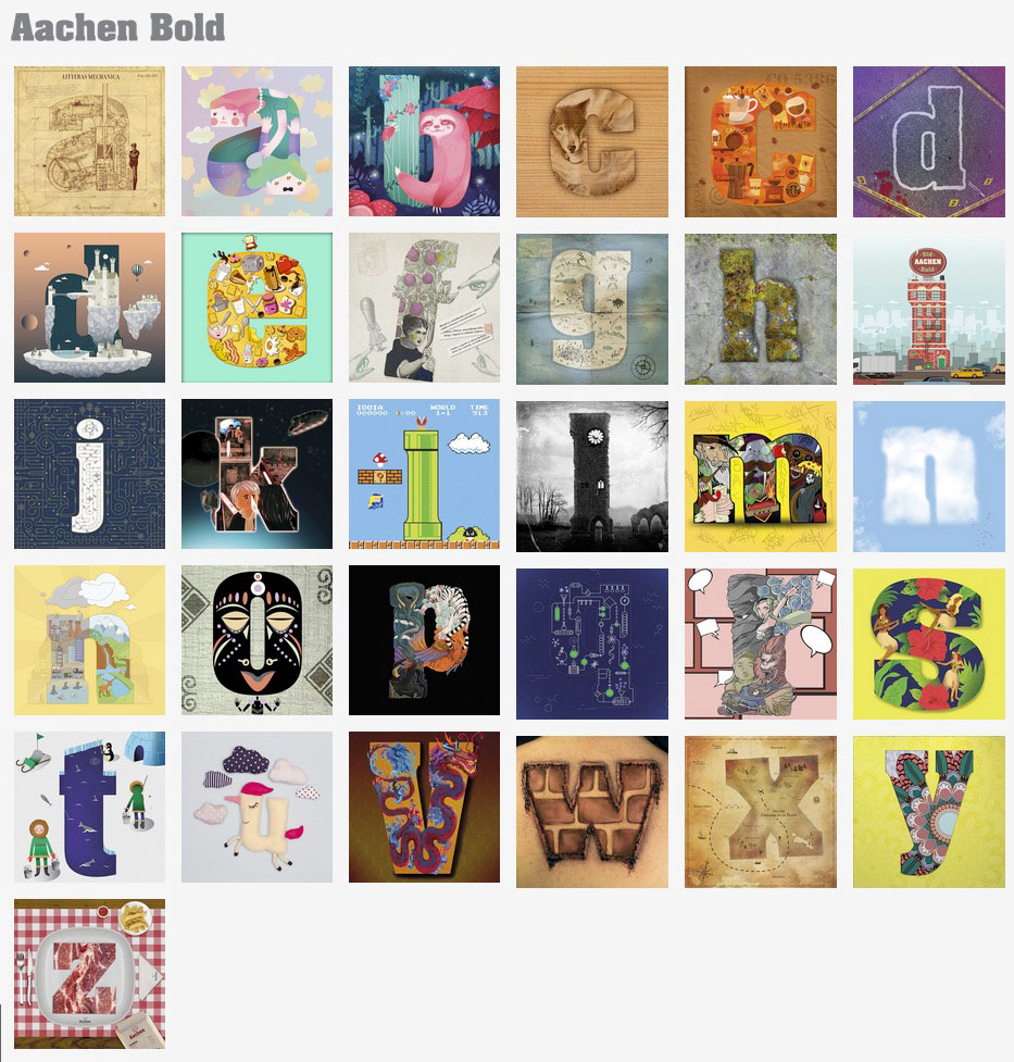 Paseo de la Tipografía, Ed. 2016