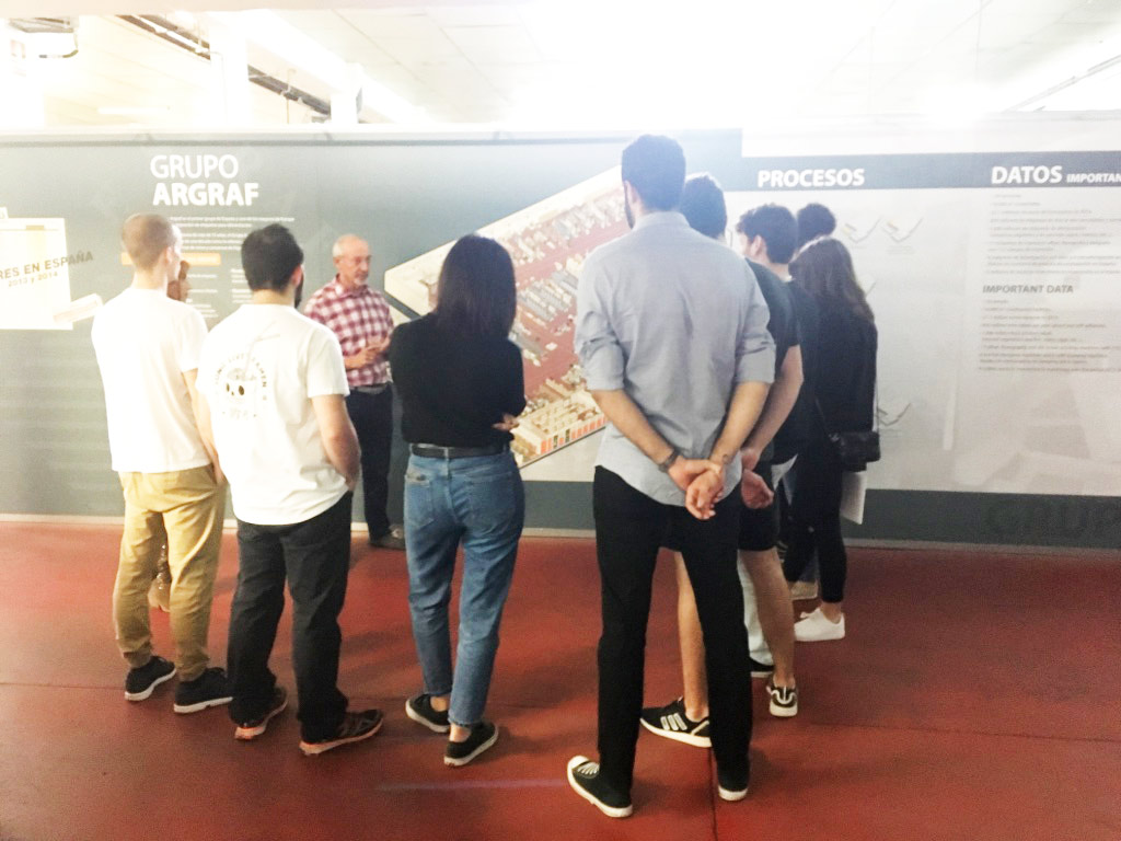 3º de Producto visita la imprenta Grupo Argraf