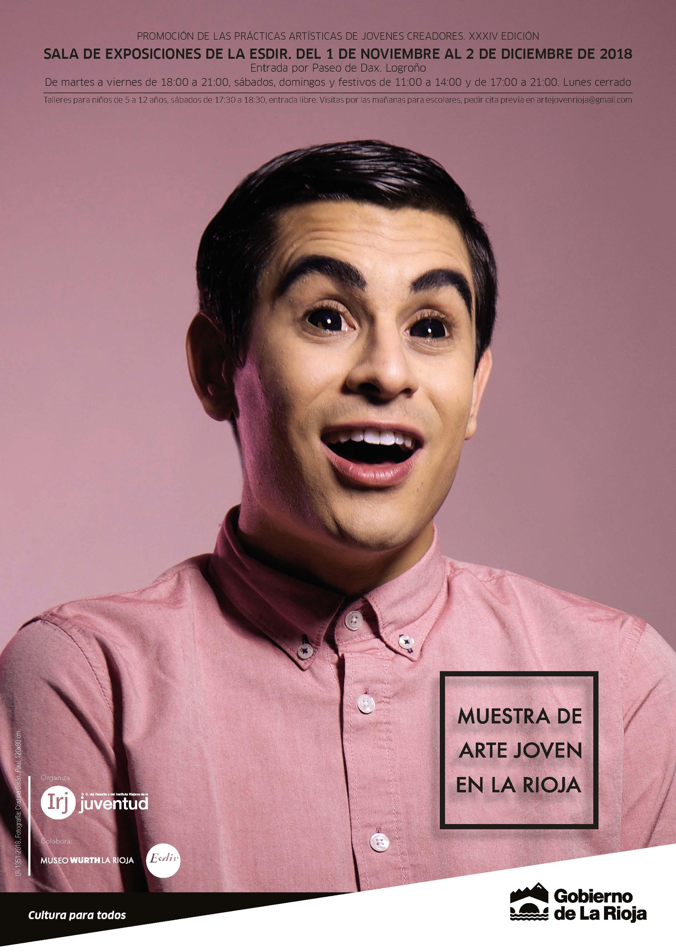 Exposición de la XXXIV Muestra de Arte Joven en La Rioja