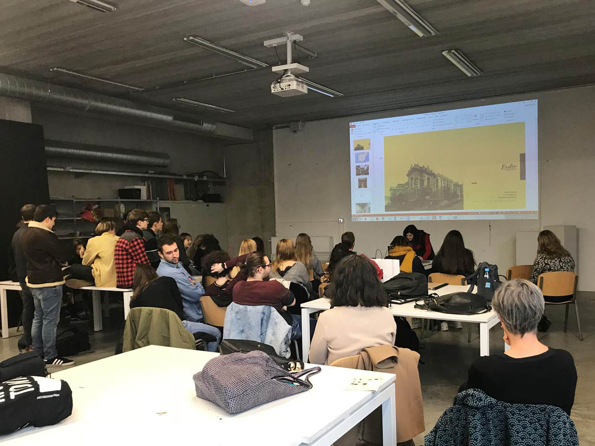 Visita a instituciones europeas