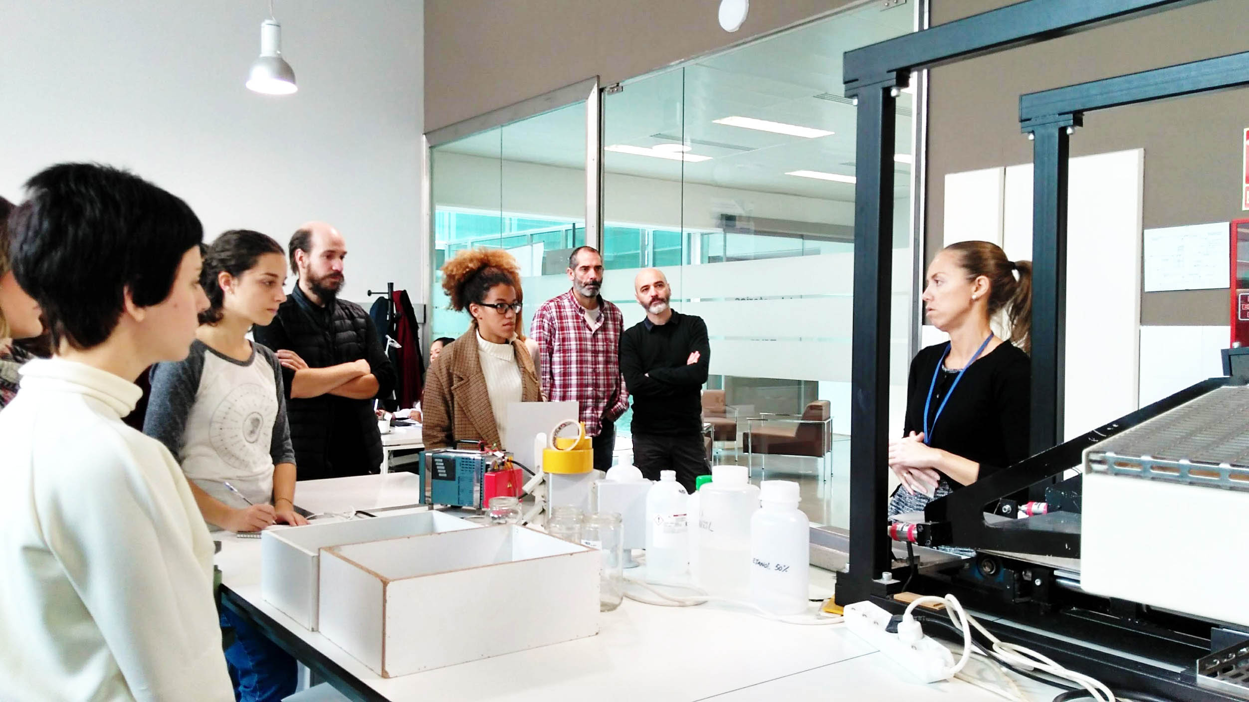 El Máster de Calzado visita Callaghan y el Centro Tecnológico