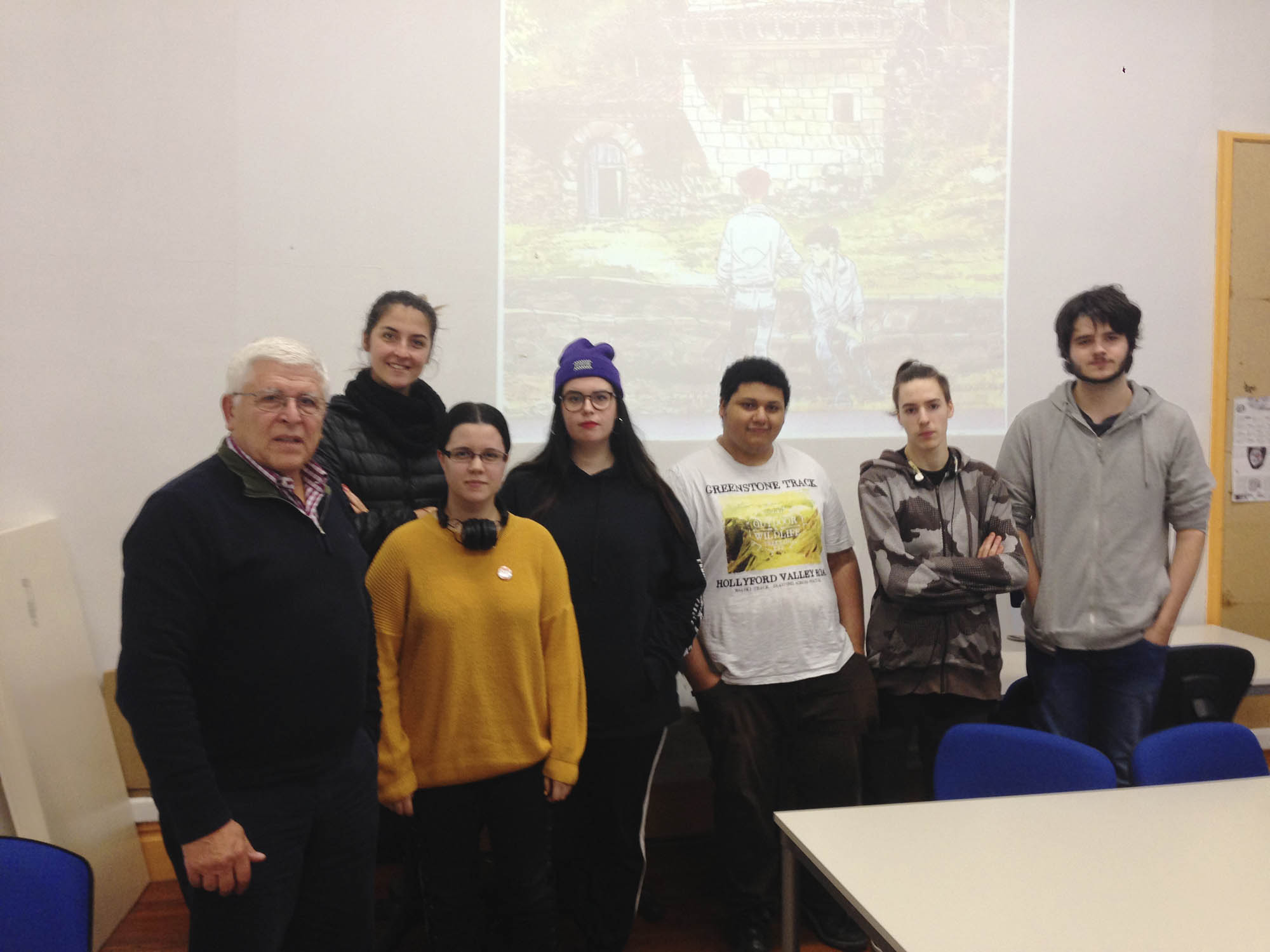 Charla de Fernando Rodil para Narrativa Gráfica