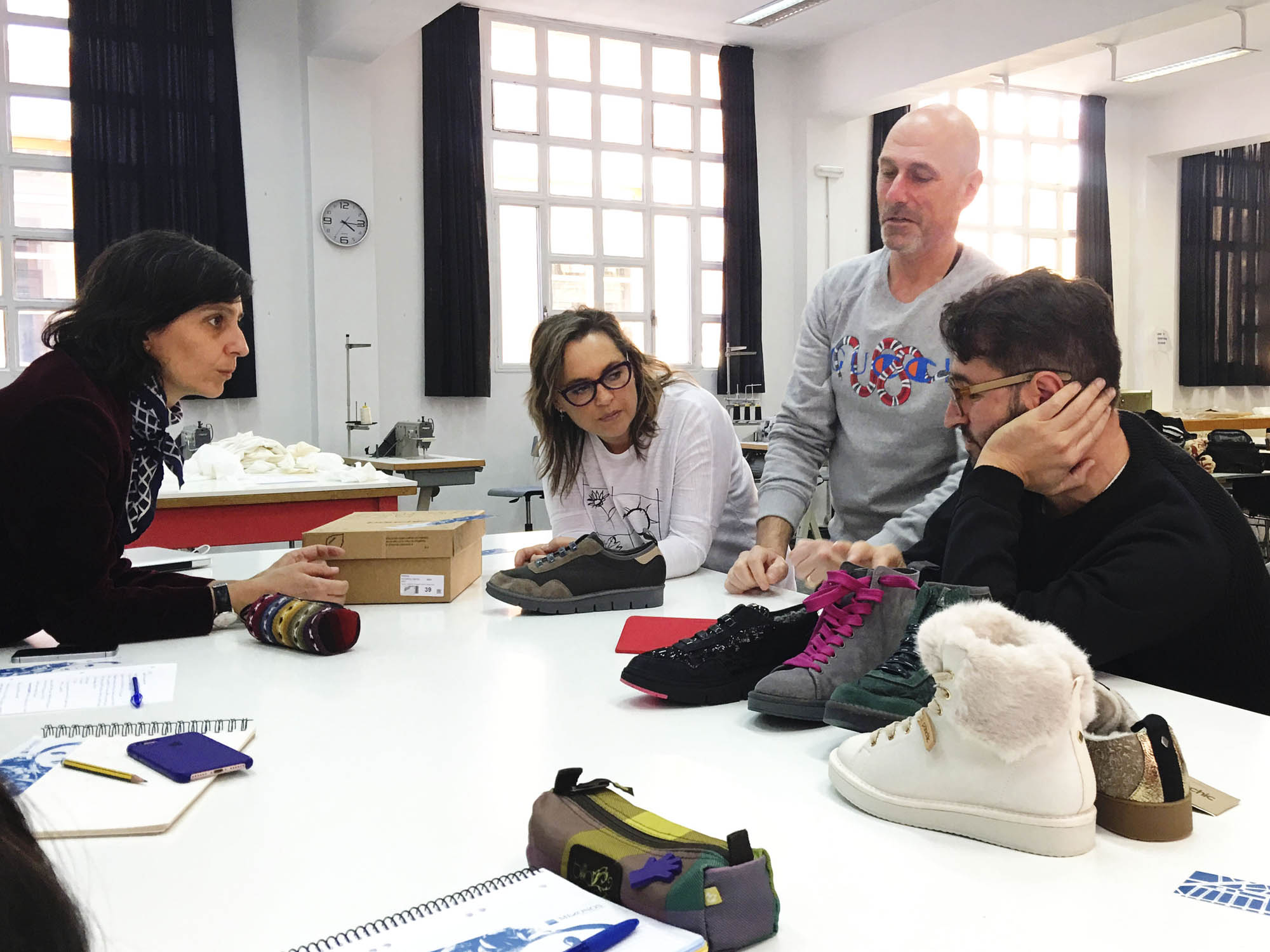 Panchic y Mikonos en el Máster de Calzado