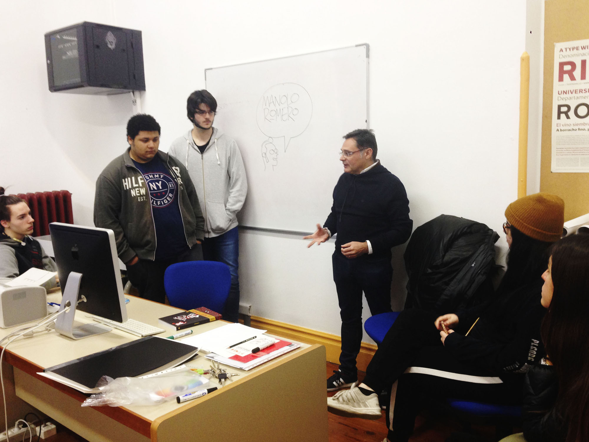 Manolo Romero en Narrativa gráfica