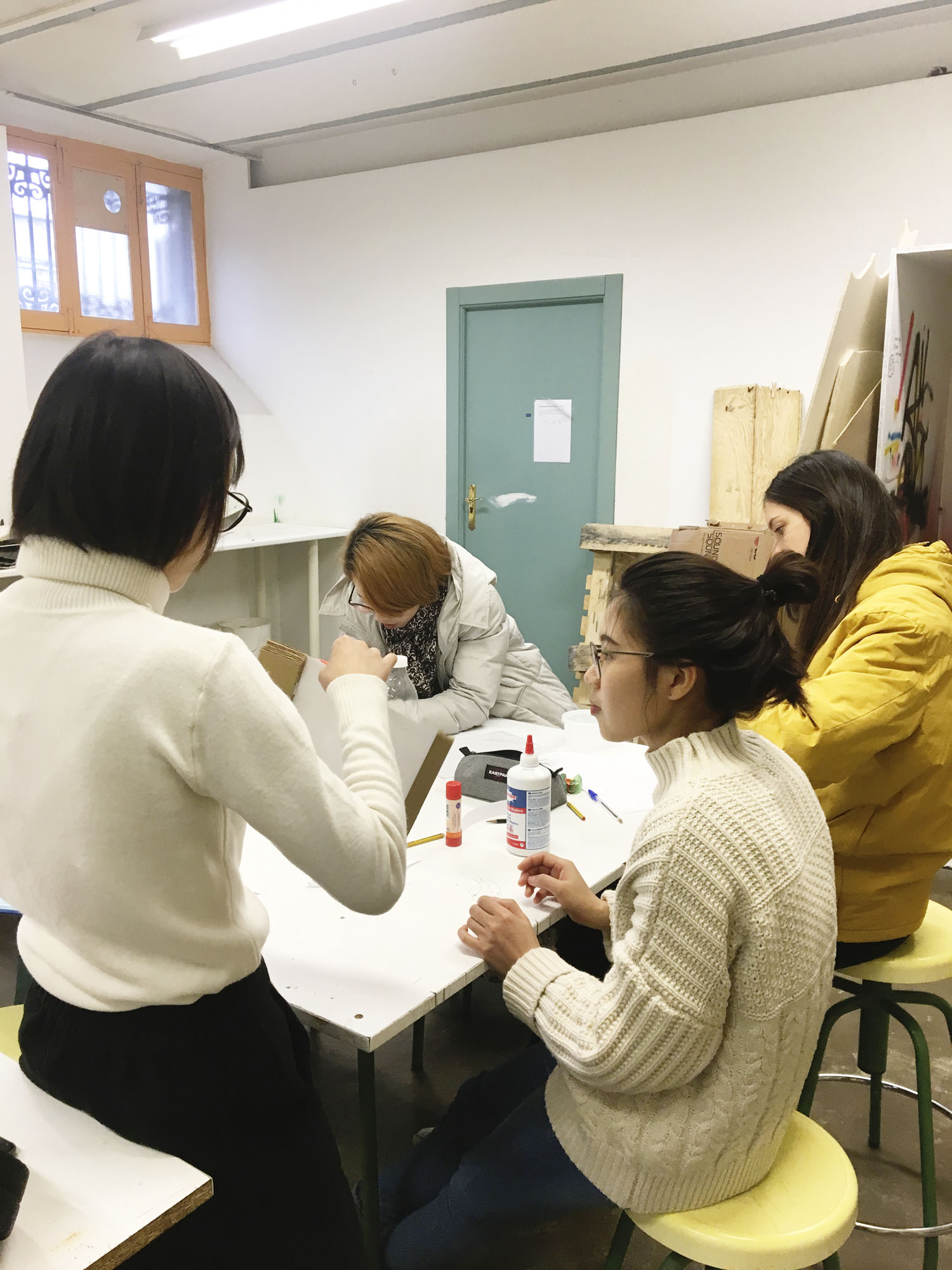 Visita Zhang Li y finalización del taller Open Design