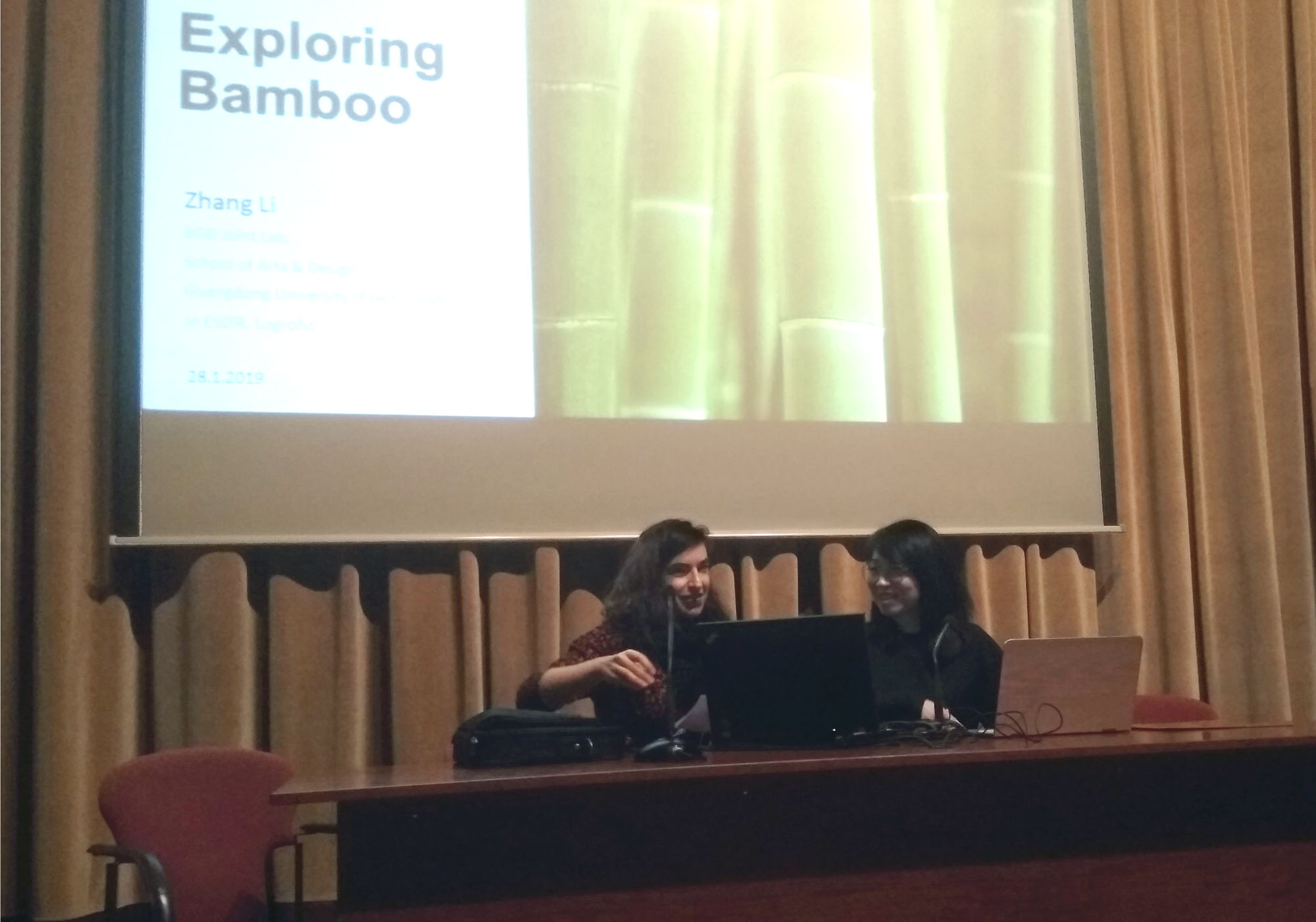 Visita Zhang Li y finalización del taller Open Design