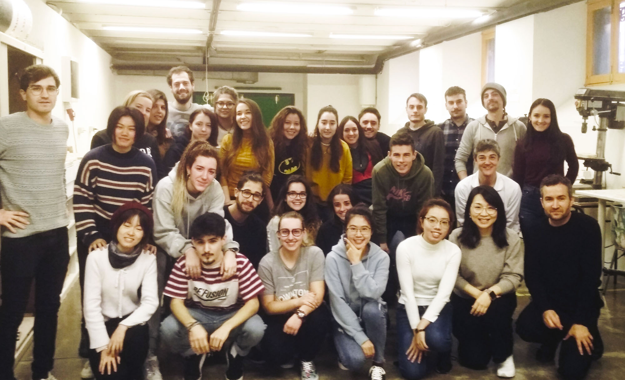 Visita Zhang Li y finalización del taller Open Design