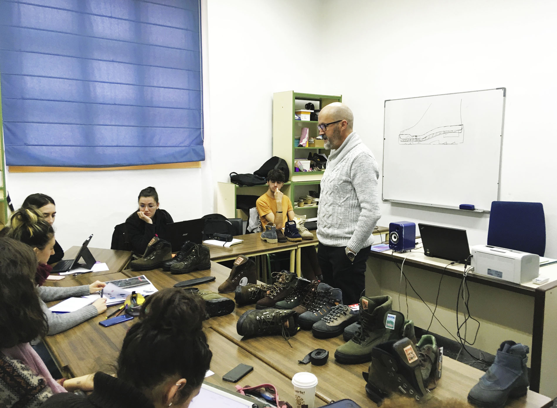 Ramón Ibáñez en el Máster de Calzado