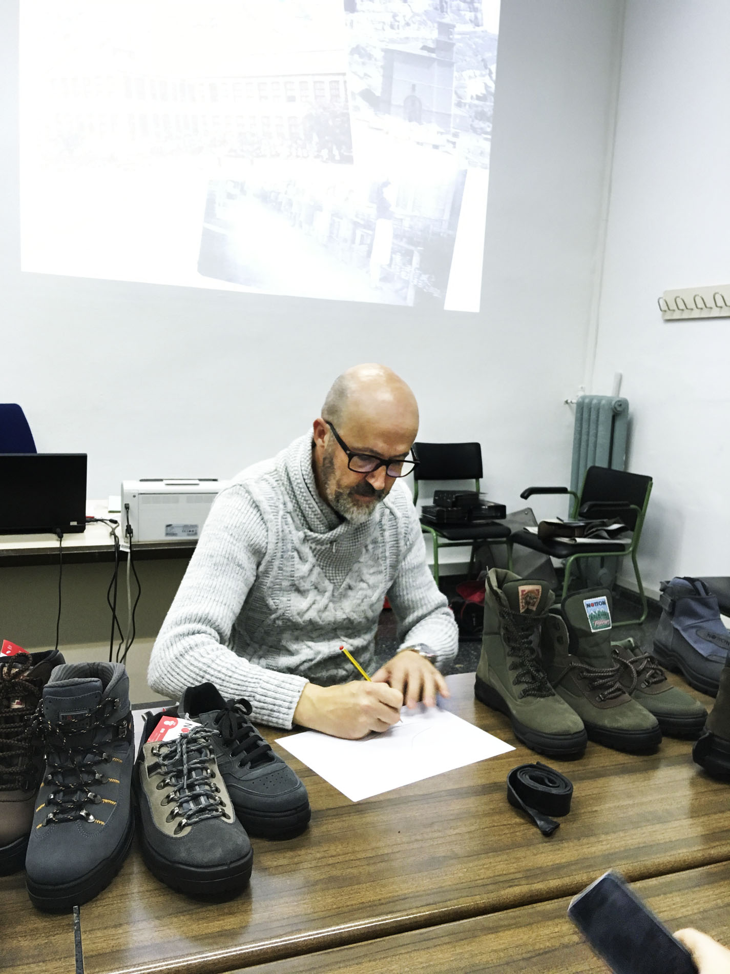 Ramón Ibáñez en el Máster de Calzado