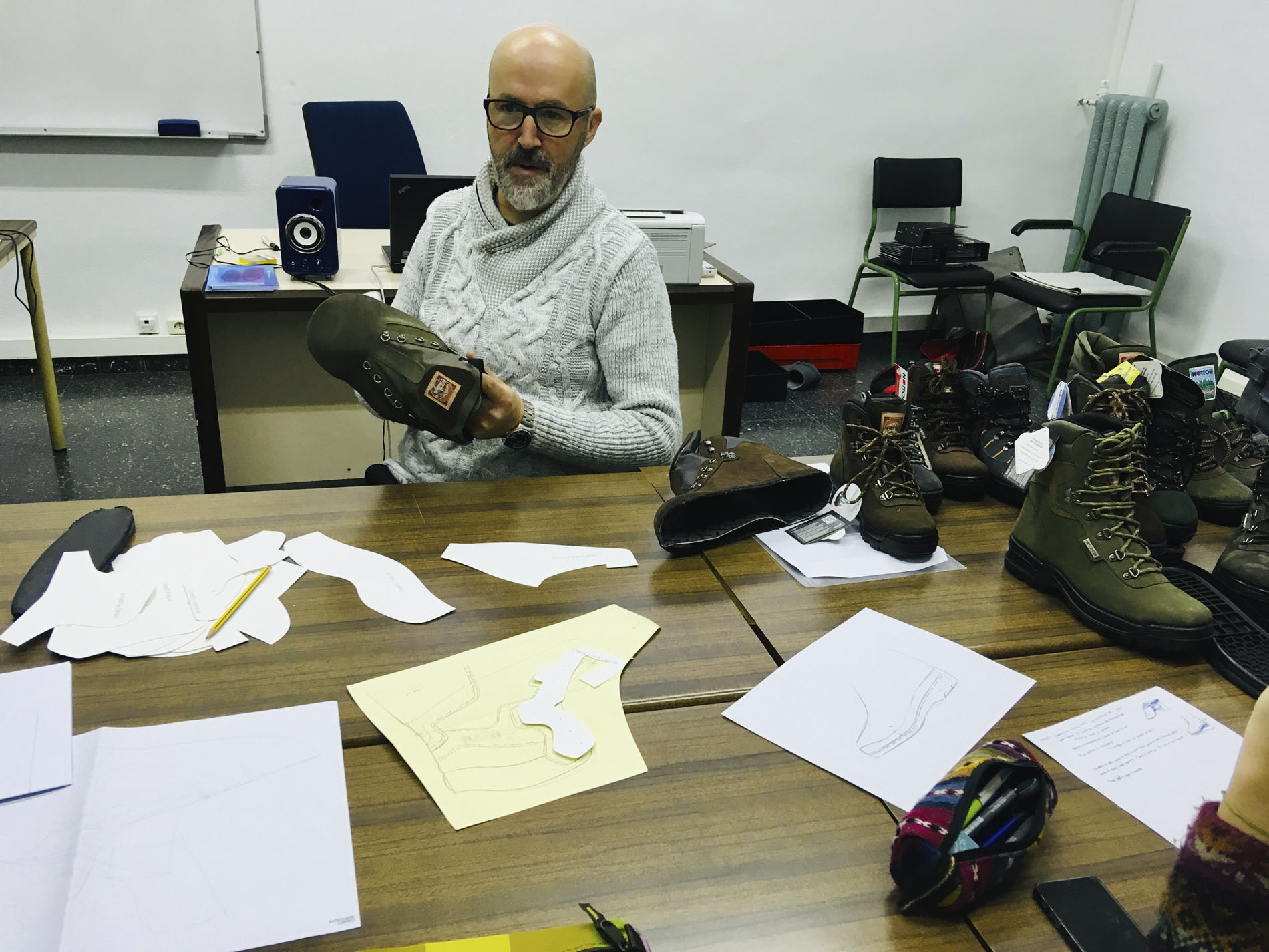 Ramón Ibáñez en el Máster de Calzado