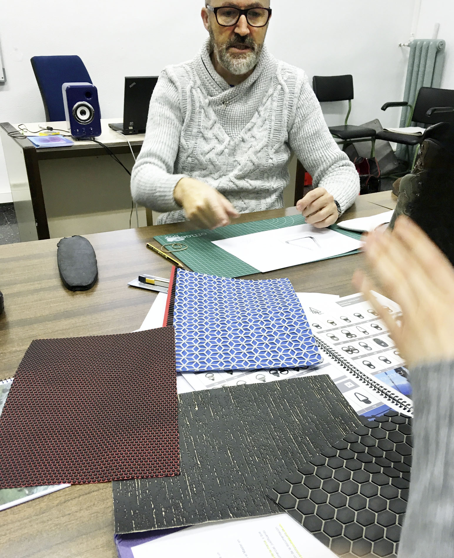 Ramón Ibáñez en el Máster de Calzado